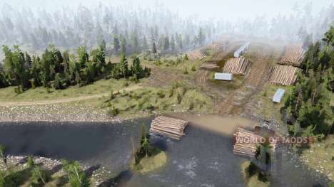 Floresta 4 para Spintires MudRunner