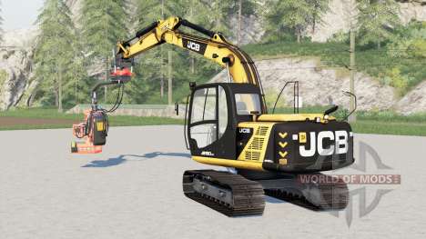 JCB JS130 LC with Rototilt R4 para Farming Simulator 2017