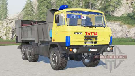 Tatra T815 6x6.1 Amarelo agro〡ivory para Farming Simulator 2017