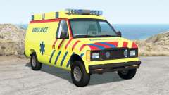 Gavril H-Series Ambulance para BeamNG Drive