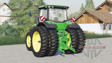 John Deere 7R série 〡 roda de roda configuração para Farming Simulator 2017