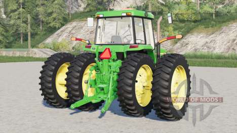 John Deere 7000 rodas 〡narrow série para Farming Simulator 2017