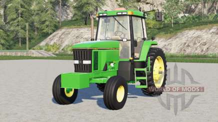 John Deere 7000 rodas 〡narrow série para Farming Simulator 2017