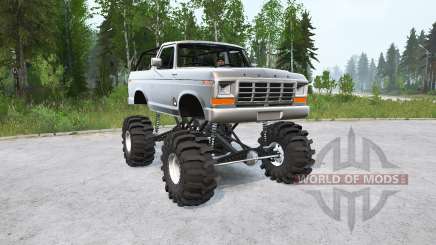 Ford Bronco Ranger XLT 1978〡lifted para MudRunner