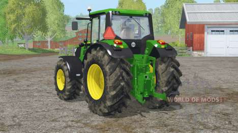 John Deere 6170M〡conseto traseiro imóvel para Farming Simulator 2015
