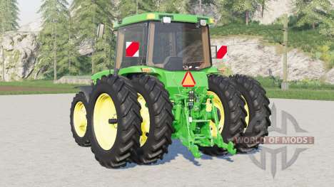 John Deere 8010 série〡tire opções para Farming Simulator 2017