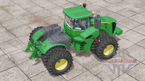 John Deere 9R série〡não poly modelo para Farming Simulator 2017