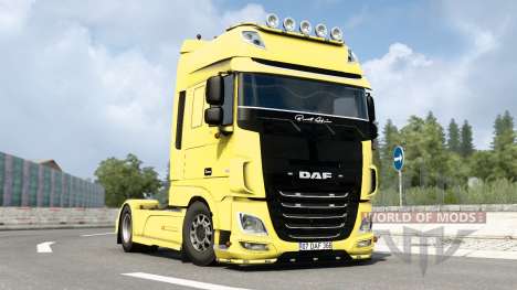 DaF XF Super Cabine Espacial〡Berat Afsin v1.1 para Euro Truck Simulator 2