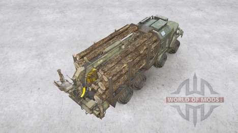 Ural 6614 8x8 para Spintires MudRunner
