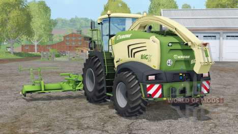 Krone BiG X 580〡reso para Farming Simulator 2015
