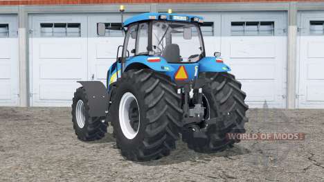 Pesos 〡 Nova Holanda TG285 em rodas para Farming Simulator 2015