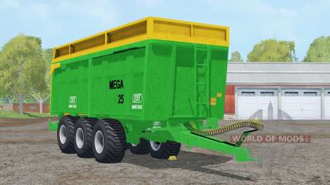 ZDT Mega 25〡capacidade 38000 litros para Farming Simulator 2015