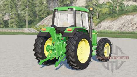 John Deere 6000 rodas 〡iron série para Farming Simulator 2017