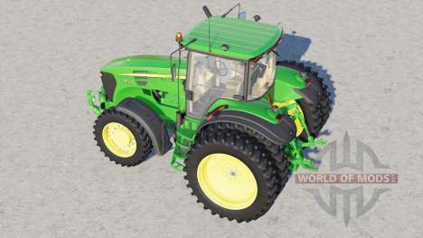 John Deere 7030 série 〡 opções de largura do fen para Farming Simulator 2017
