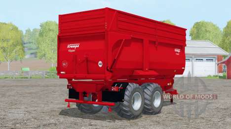 Krampe Big Body 650 S〡steerable eixo para Farming Simulator 2015