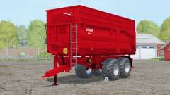 Krampe Big Body 650 S〡steerable eixo para Farming Simulator 2015
