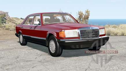 Mercedes-Benz 560 SEL (W126) 1985 para BeamNG Drive