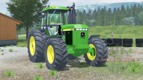 John Deere 4455〡com carregador frontal para Farming Simulator 2013