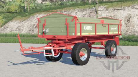 Krone DK 220-8〡para transportar granéis e fardos para Farming Simulator 2017