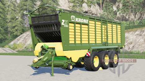 Seleção de capacidade 〡 Krone ZX 560 GD até 2000 para Farming Simulator 2017
