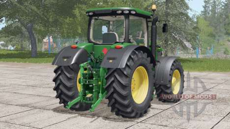 John Deere 6R série 〡revised hidráulica traseira para Farming Simulator 2017