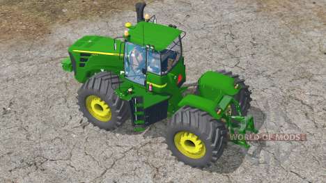 John Deere 9630〡ajustado massa de pneus para Farming Simulator 2015