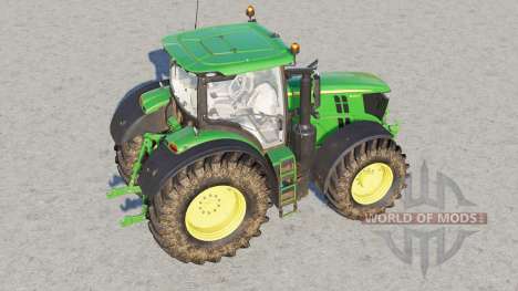 John Deere 6R série〡color escolha para body&rims para Farming Simulator 2017