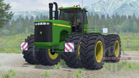 John Deere 9400〡 rodas adicionadas para Farming Simulator 2013