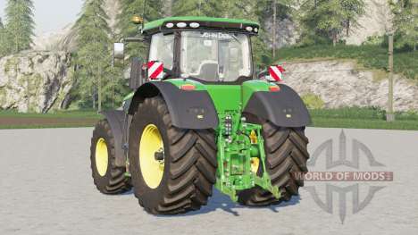 John Deere 7R 〡 novas configurações de pneus para Farming Simulator 2017