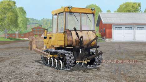 DT-75ML〡bulldozer equipment para Farming Simulator 2015