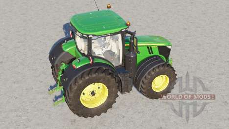 John Deere 7R 〡 novas configurações de pneus para Farming Simulator 2017