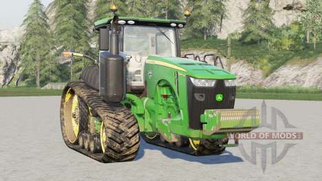 John Deere 8RT série〡nova rodas e texturas para Farming Simulator 2017