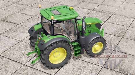 John Deere 6R série〡dajustável coluna de direção para Farming Simulator 2017