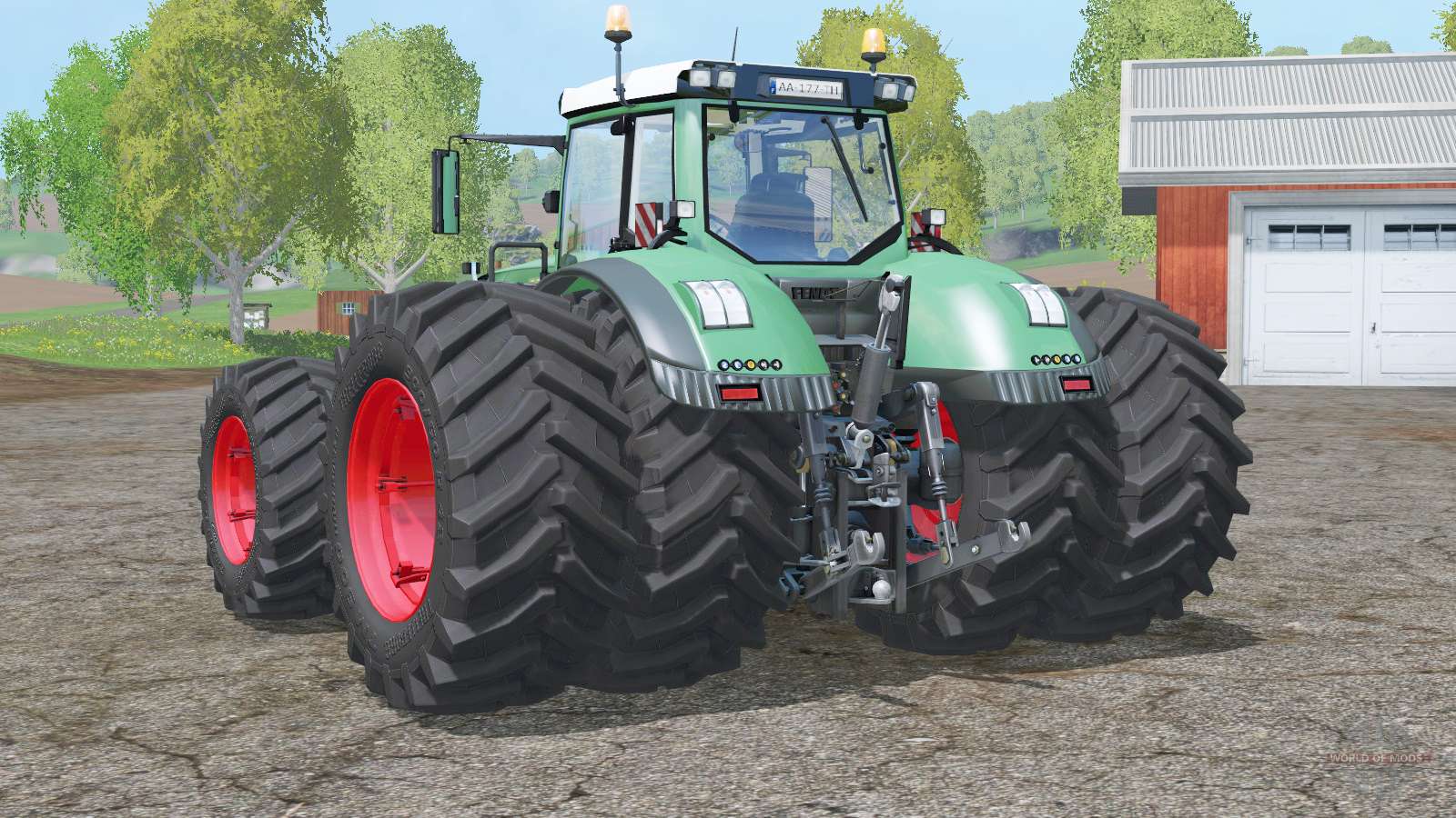 Fendt 1050 Vario〡 Rodas Adicionadas Para Farming Simulator 2015
