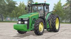 John Deere 8R série〡amera alterada para Farming Simulator 2017