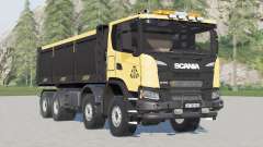 Scania G 370 XT 8x8 tipper 2017〡FS Miners Edition para Farming Simulator 2017