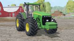 John Deere 8520〡nova textura de churrasqueira para Farming Simulator 2015