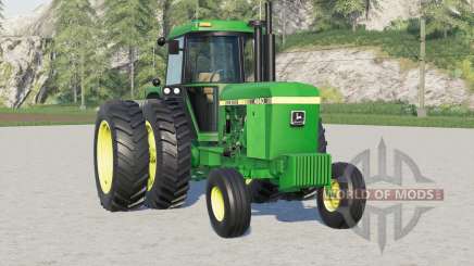 John Deere 4640〡dual rodas traseiras para Farming Simulator 2017