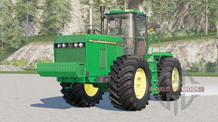 John Deere 8970〡single e rodas duplas para Farming Simulator 2017