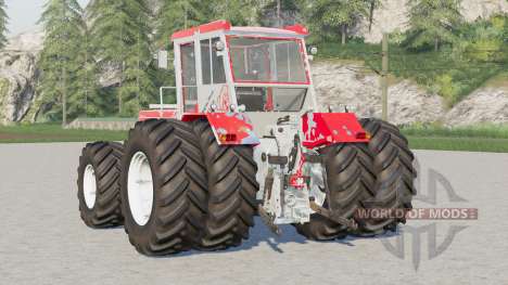 Schluter Super-Trac 3000〡a roda duplaconfiguráve para Farming Simulator 2017