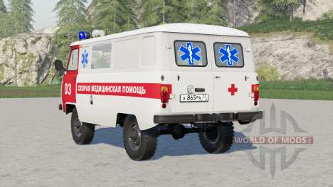UAZ-3741 Ambulance para Farming Simulator 2017