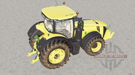 John Deere série 8R〡4 tipos de rodas para Farming Simulator 2017