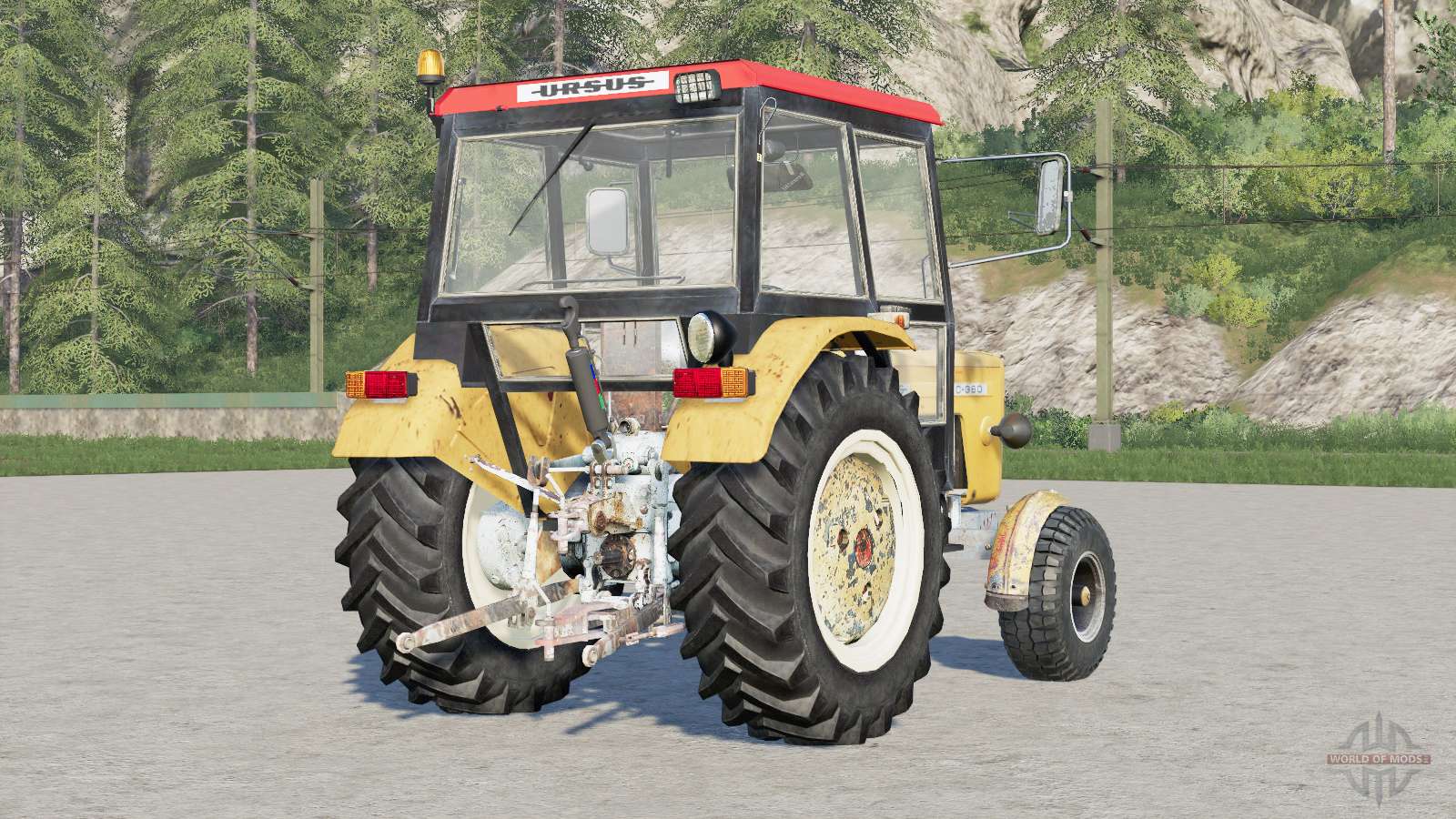 Ursus C-360〡improvou física do trator para Farming Simulator 2017