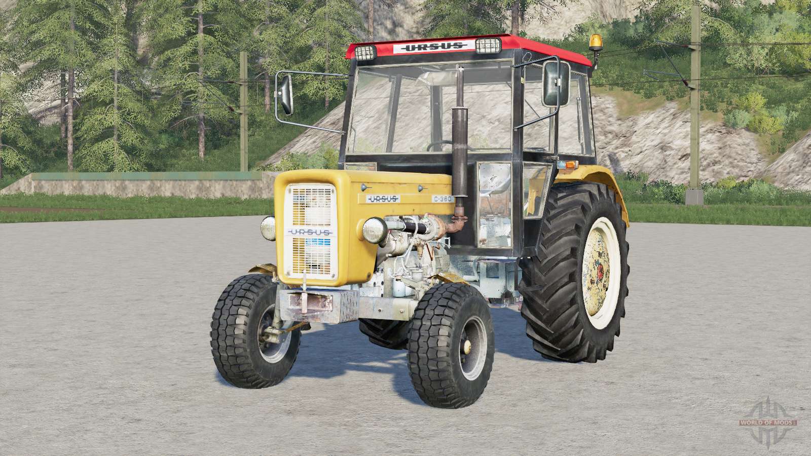 Ursus C-360〡improvou física do trator para Farming Simulator 2017