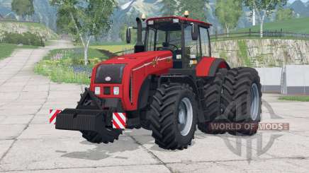 MTZ-3522 Bielorrússia〡protivoves incluídos para Farming Simulator 2015
