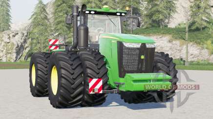 John Deere 9R série〡diferente opções de roda para Farming Simulator 2017