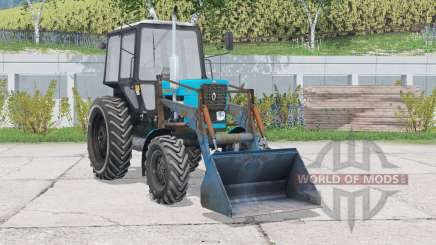 MTZ-82.1 Bielorrússia com carregador dianteiro para Farming Simulator 2015