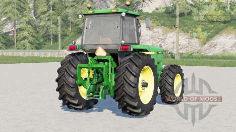 John Deere 4050〡20 diferentes opções de pneus para Farming Simulator 2017