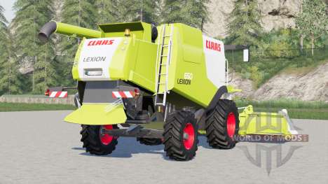Eixo traseiro claas Lexion 600〡móveis para Farming Simulator 2017