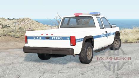 Gavril D-Series River Highway State Patrol para BeamNG Drive